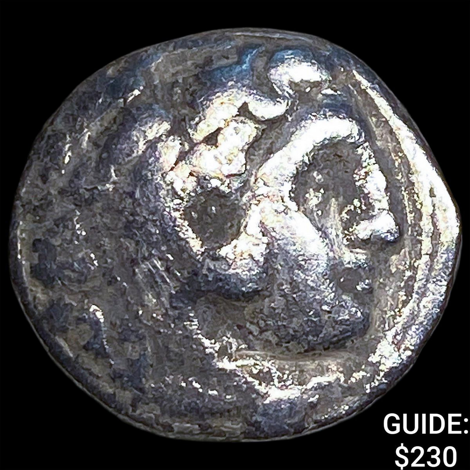 Macedonian Kingdom Type of Alexander III 4th Century BC Silver Drachm NEARLY UNCIRCULATED: Macedonian Kingdom Type of Alexander III 4th Century BC Silver Drachm NEARLY UNCIRCULATED