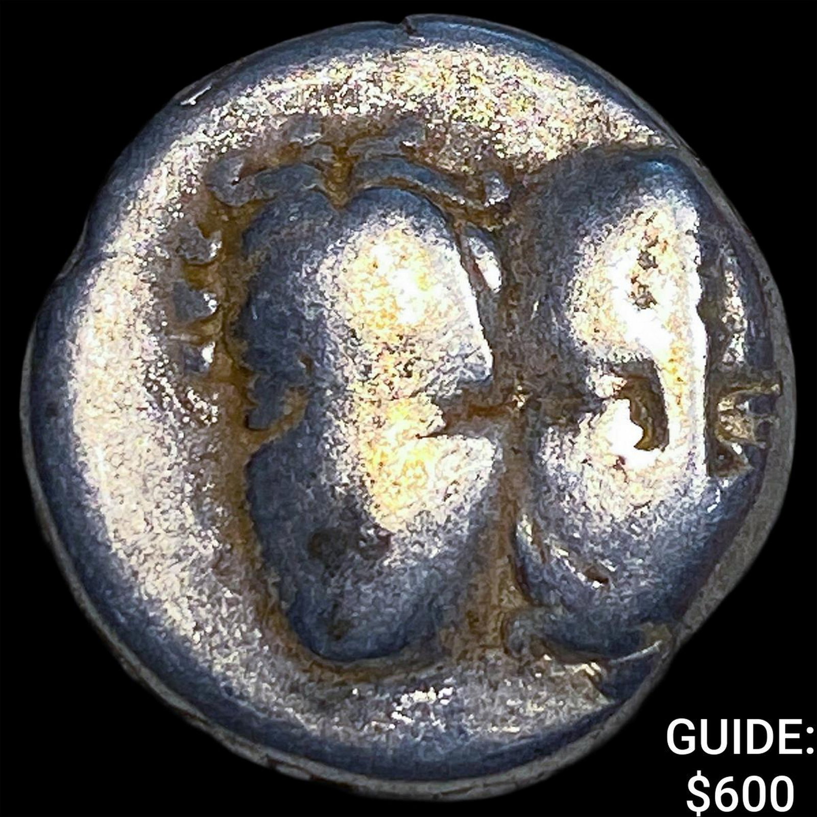 Ancient Greece Moesia, Istros 4th Century BC Silver Drachm NEARLY UNCIRCULATED (1 of 2)