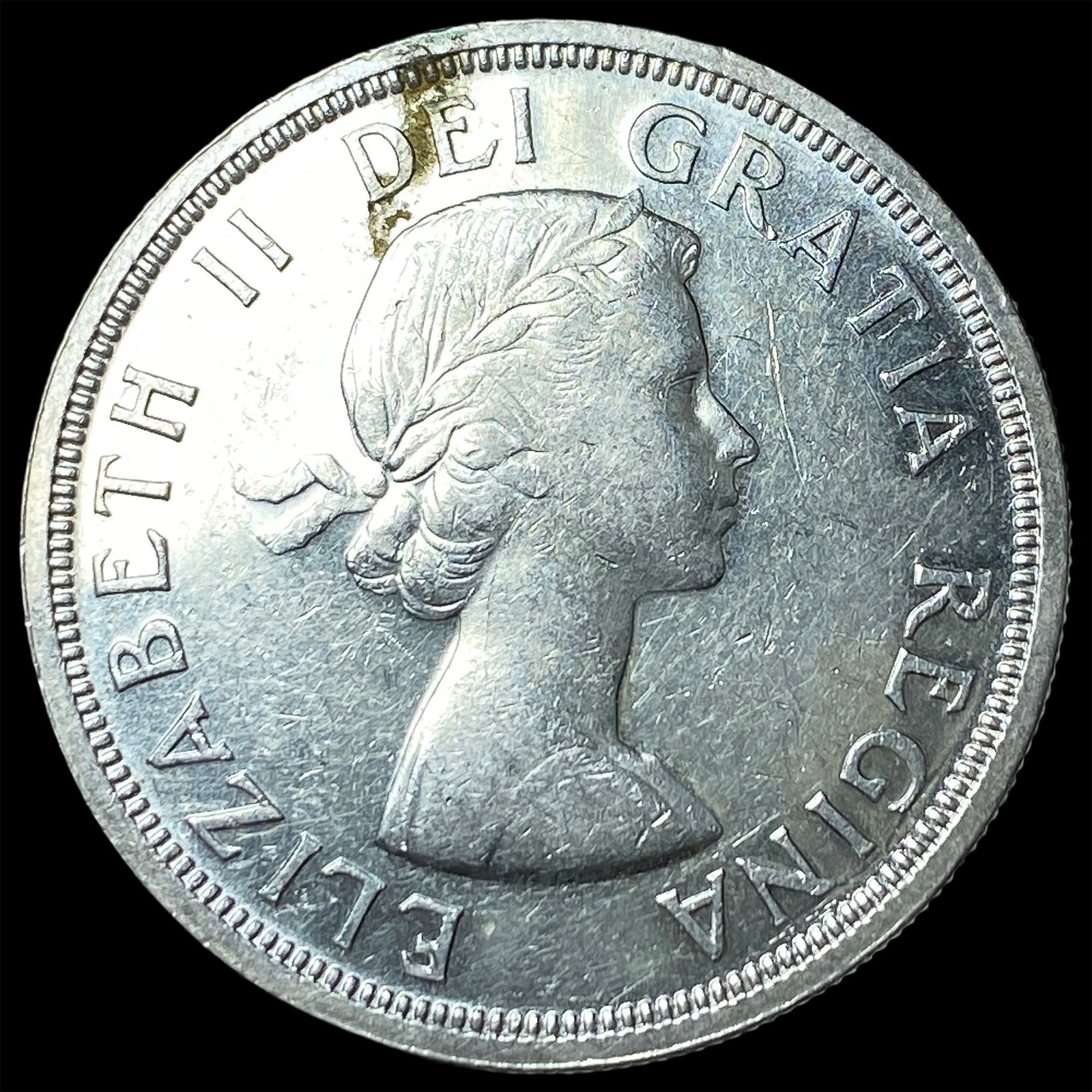 1953 Silver Dollar Canada Canoe CLOSELY UNCIRCULATED (1 of 2)