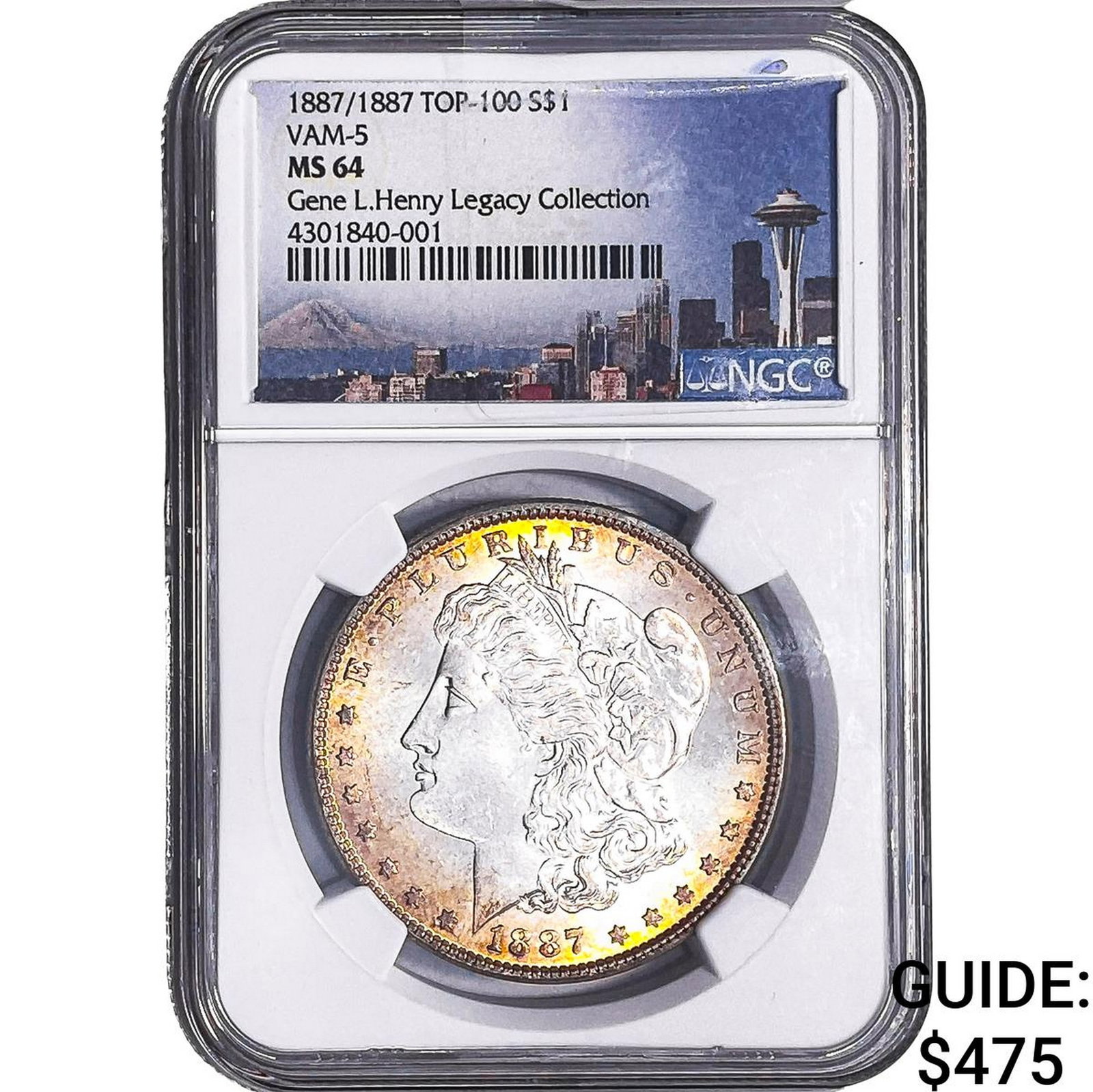 1887 Morgan Silver Dollar NGC MS64 VAM-5 (1 of 2)