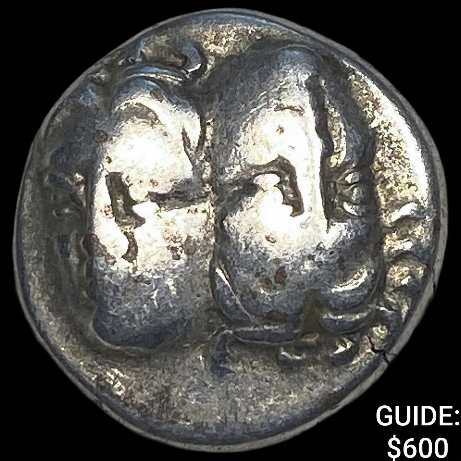 Ancient Greece Moesia, Istros 4th Century BC Silver Drachm NEARLY UNCIRCULATED: Ancient Greece Moesia, Istros 4th Century BC Silver Drachm NEARLY UNCIRCULATED