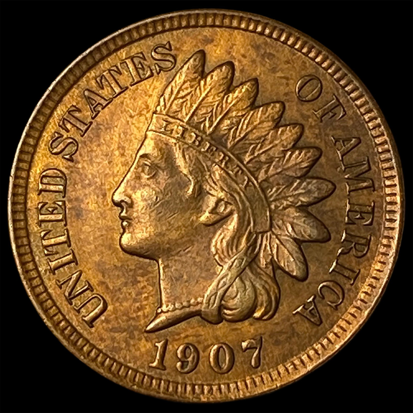 1907 Indian Head Cent UNCIRCULATED