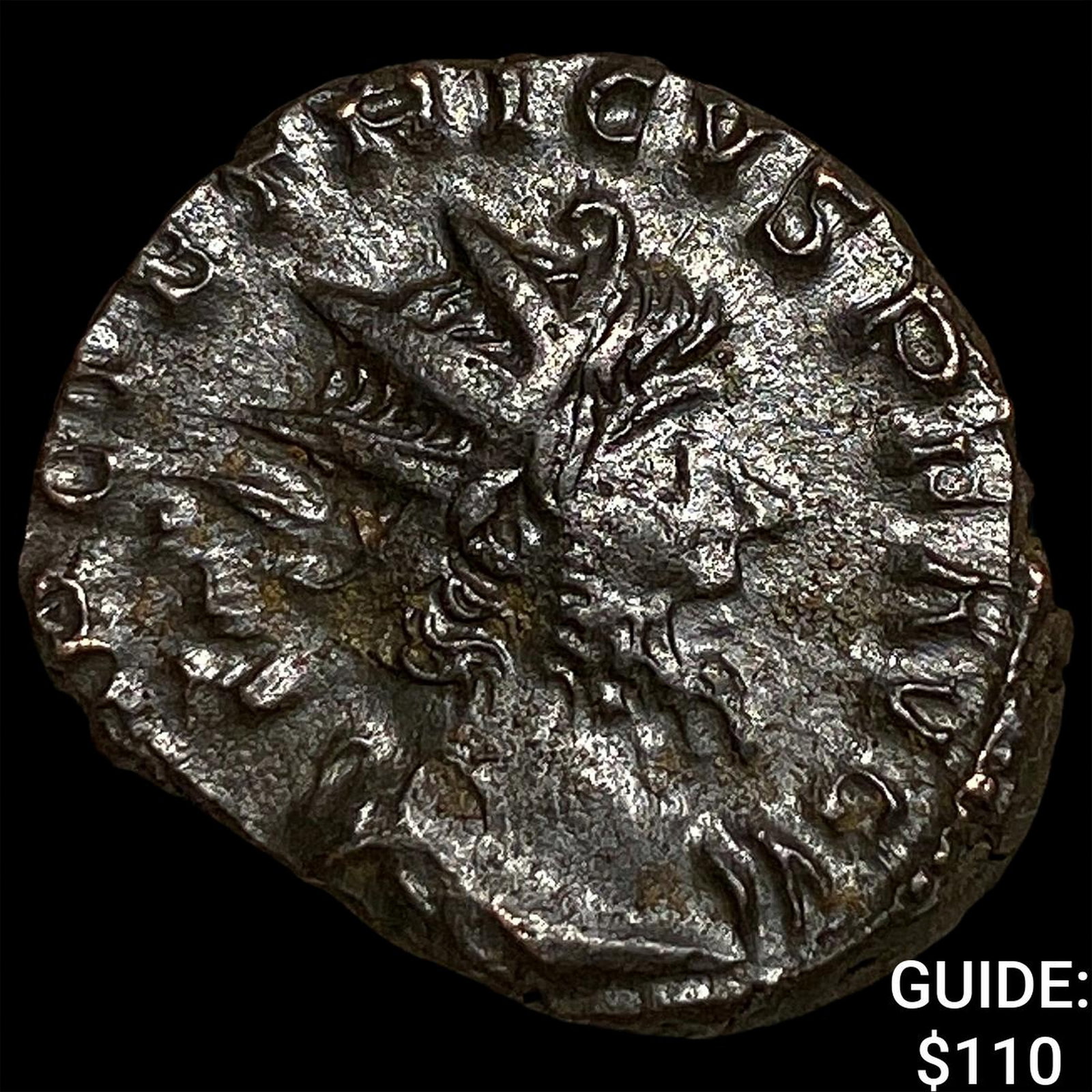 Roman Tetricus 271-274 AD Antoninianus CHOICE AU: Roman Tetricus 271-274 AD Antoninianus CHOICE AU