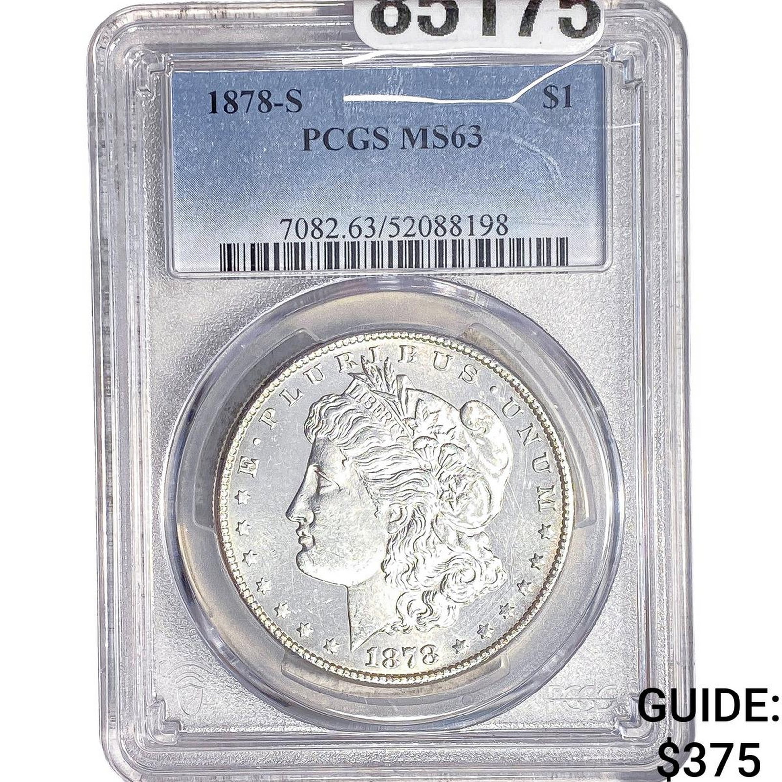 1878-S Morgan Silver Dollar PCGS MS63 (1 of 2)