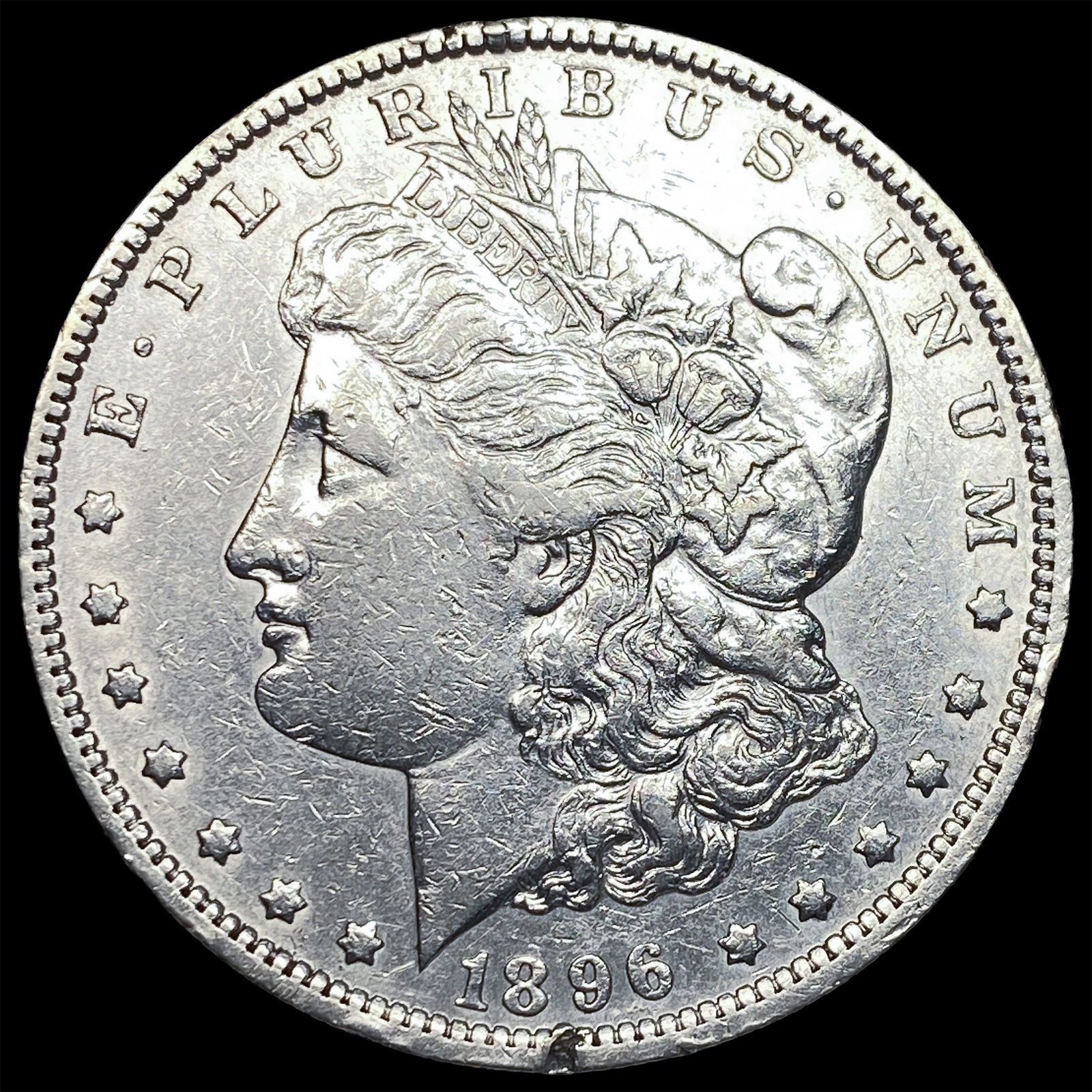 1896-O Silver Morgan Dollar CLOSELY UNCIRCULATED (1 of 2)