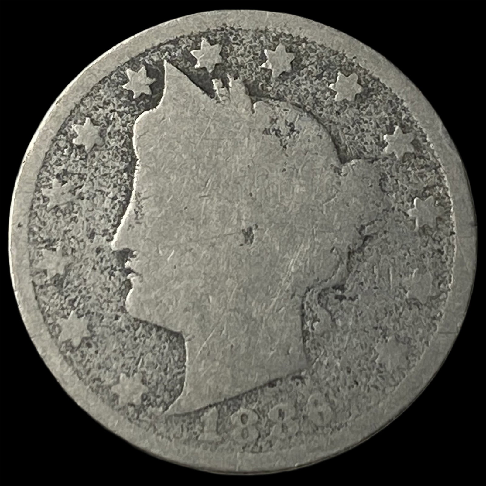 1896 Liberty Head Nickel NICELY CIRCULATED (1 of 2)