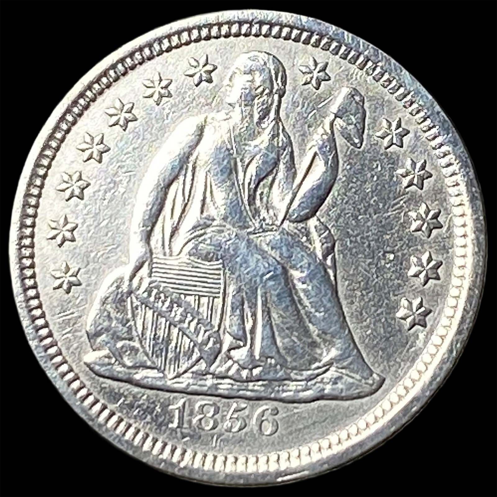 1855 Seated Liberty Dime UNCIRCULATED: 1855 Seated Liberty Dime UNCIRCULATED