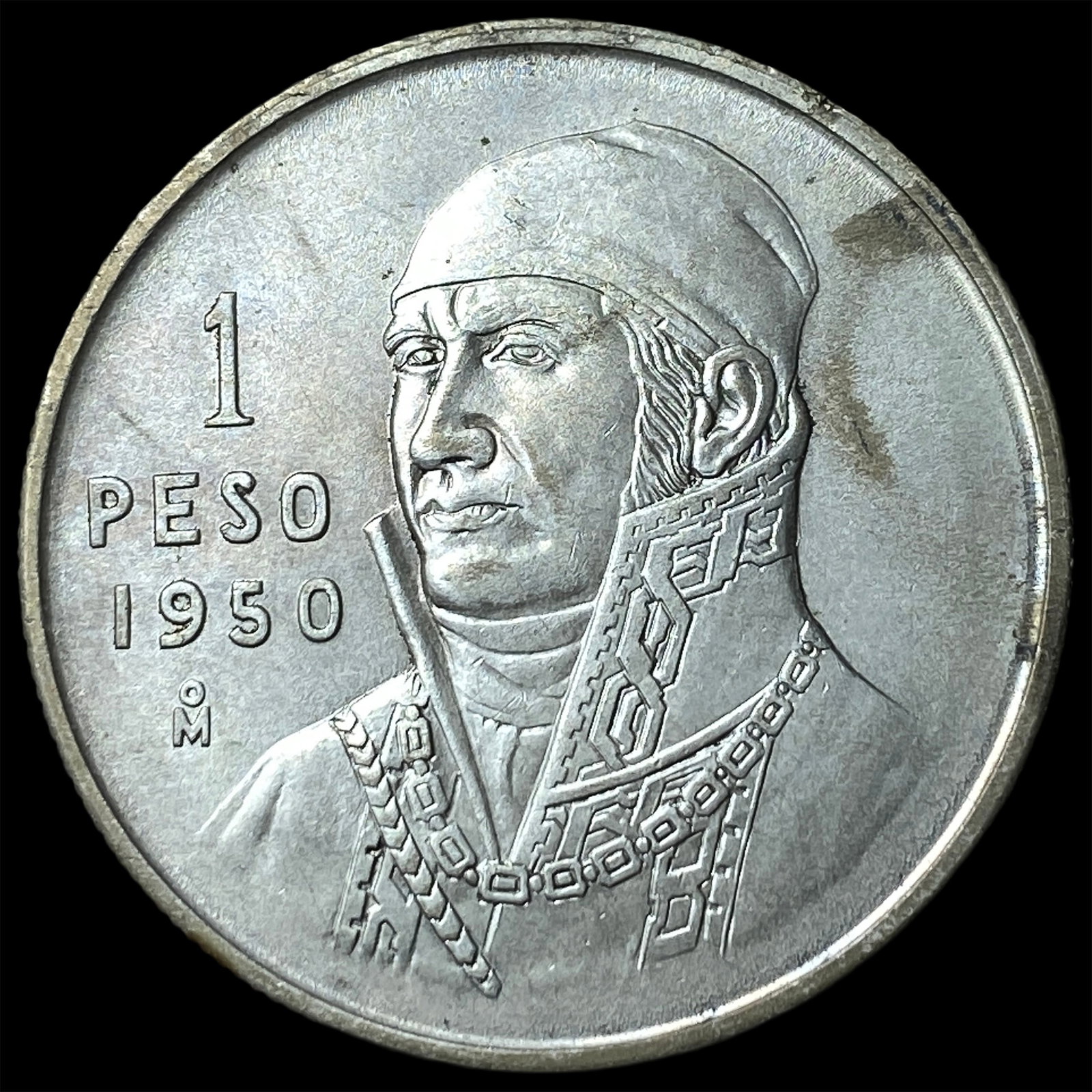 1950 Mexico Silver 1 Peso: 1950 Mexico Silver 1 Peso