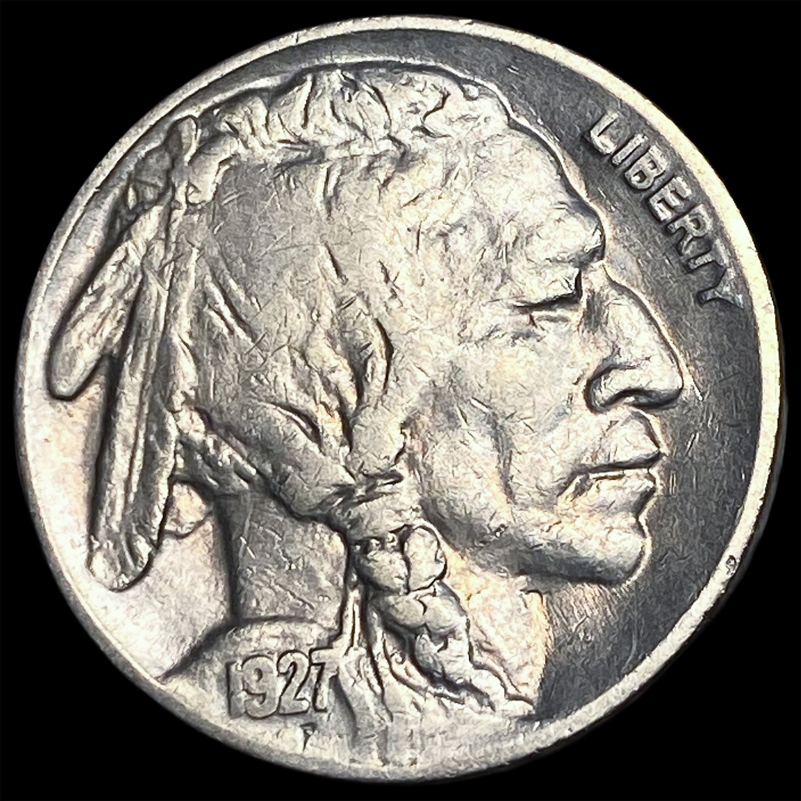 1927-S Buffalo Nickel CHOICE AU (1 of 2)