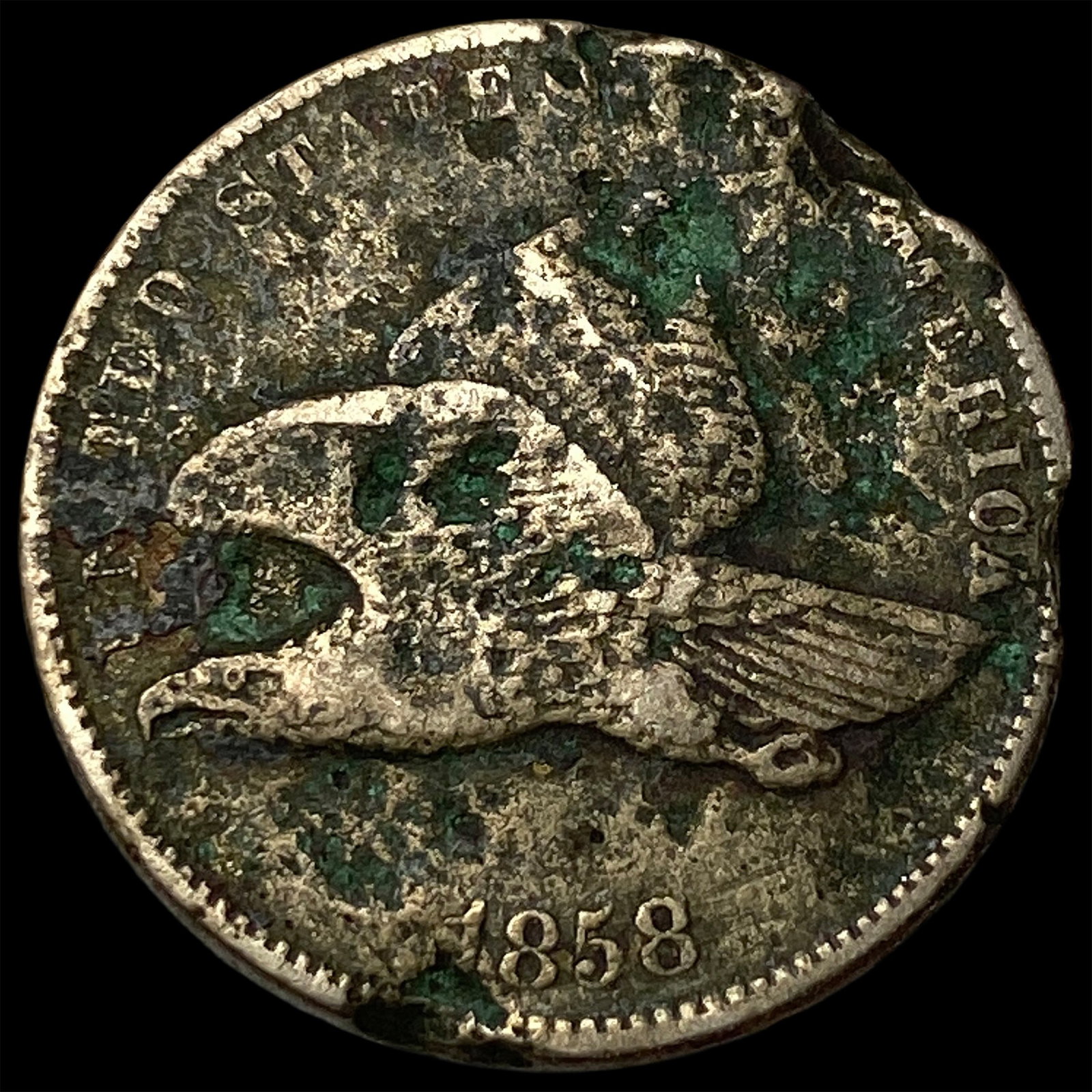 1858 Flying Eagle Cent HIGH GRADE (1 of 2)