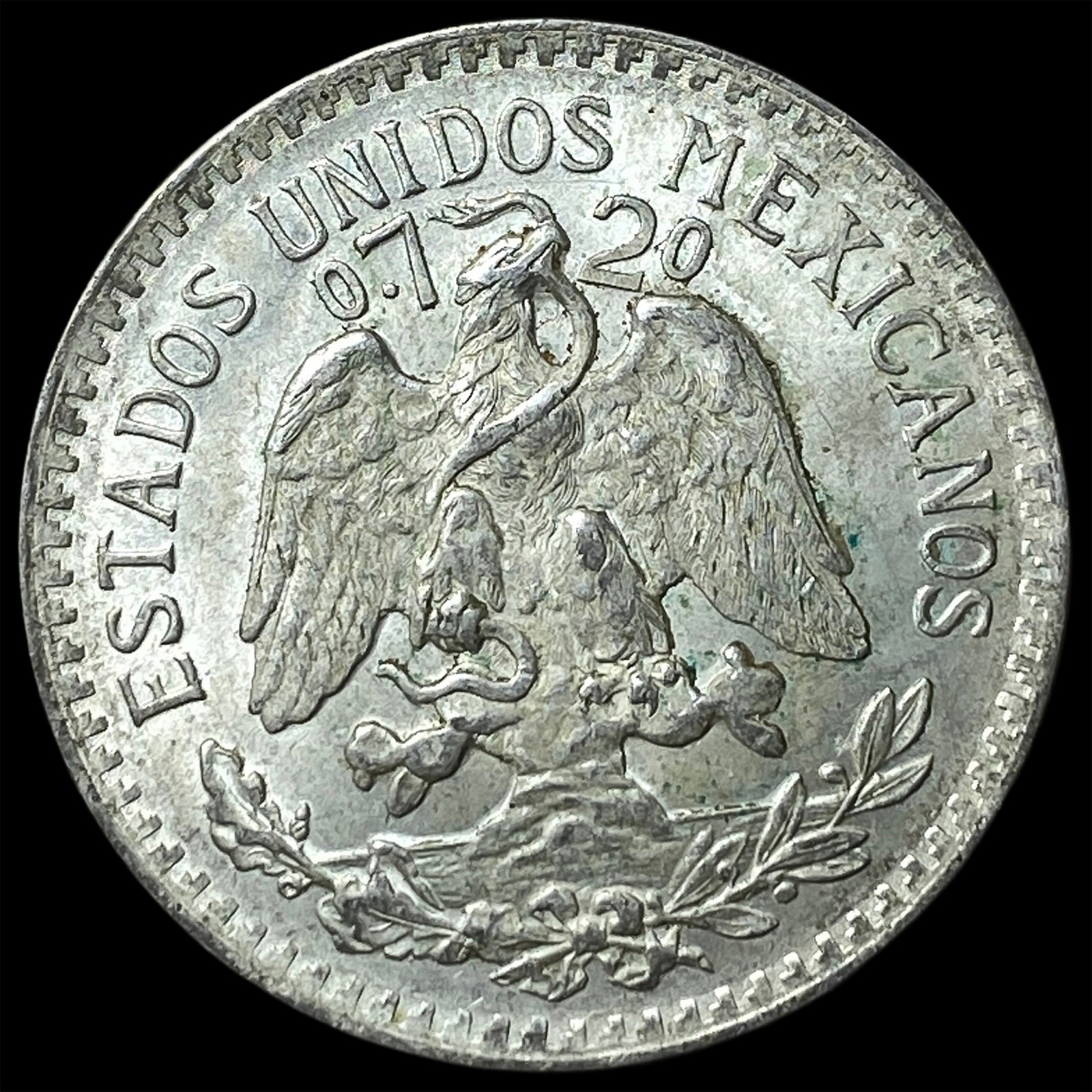 1944 Mexico Silver 50 Centavos - 2