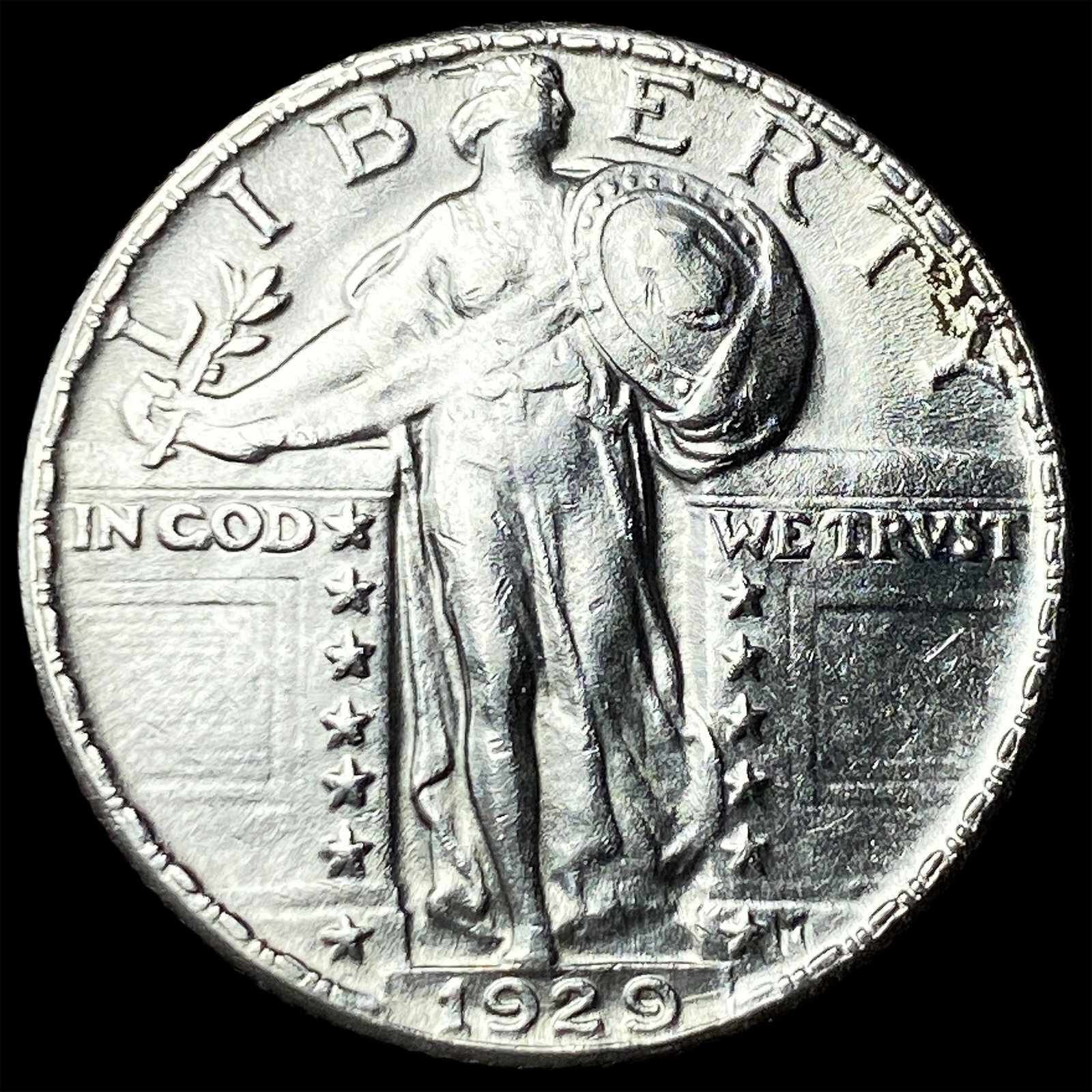 1929 Standing Liberty Silver Quarter UNCIRCULATED (1 of 2)