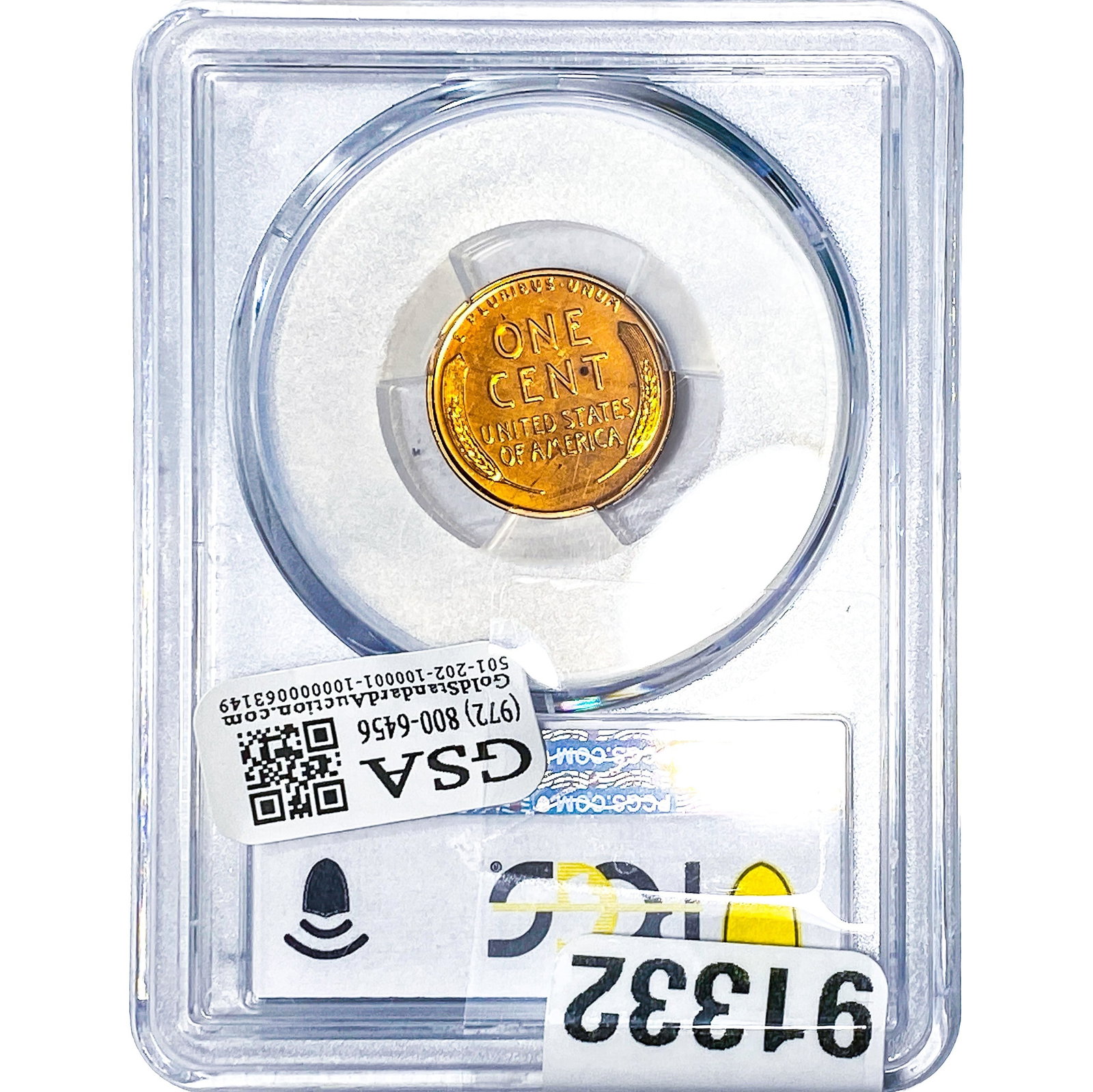 1937 Wheat Cent PCGS PR64 RD - 2