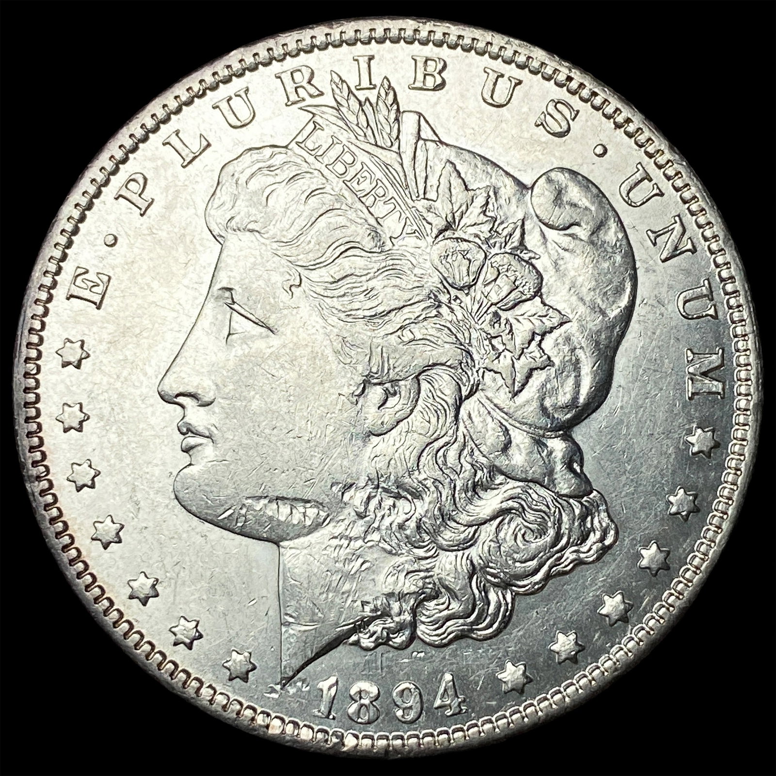 1894-O Silver Morgan Dollar CLOSELY UNCIRCULATED: 1894-O Silver Morgan Dollar CLOSELY UNCIRCULATED
