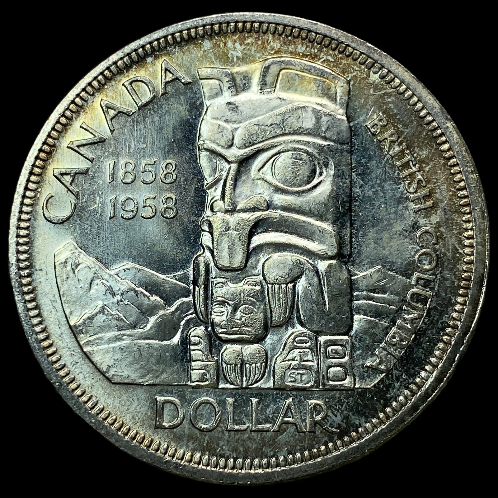 1958 Silver Dollar Canada UNCIRCULATED - 2