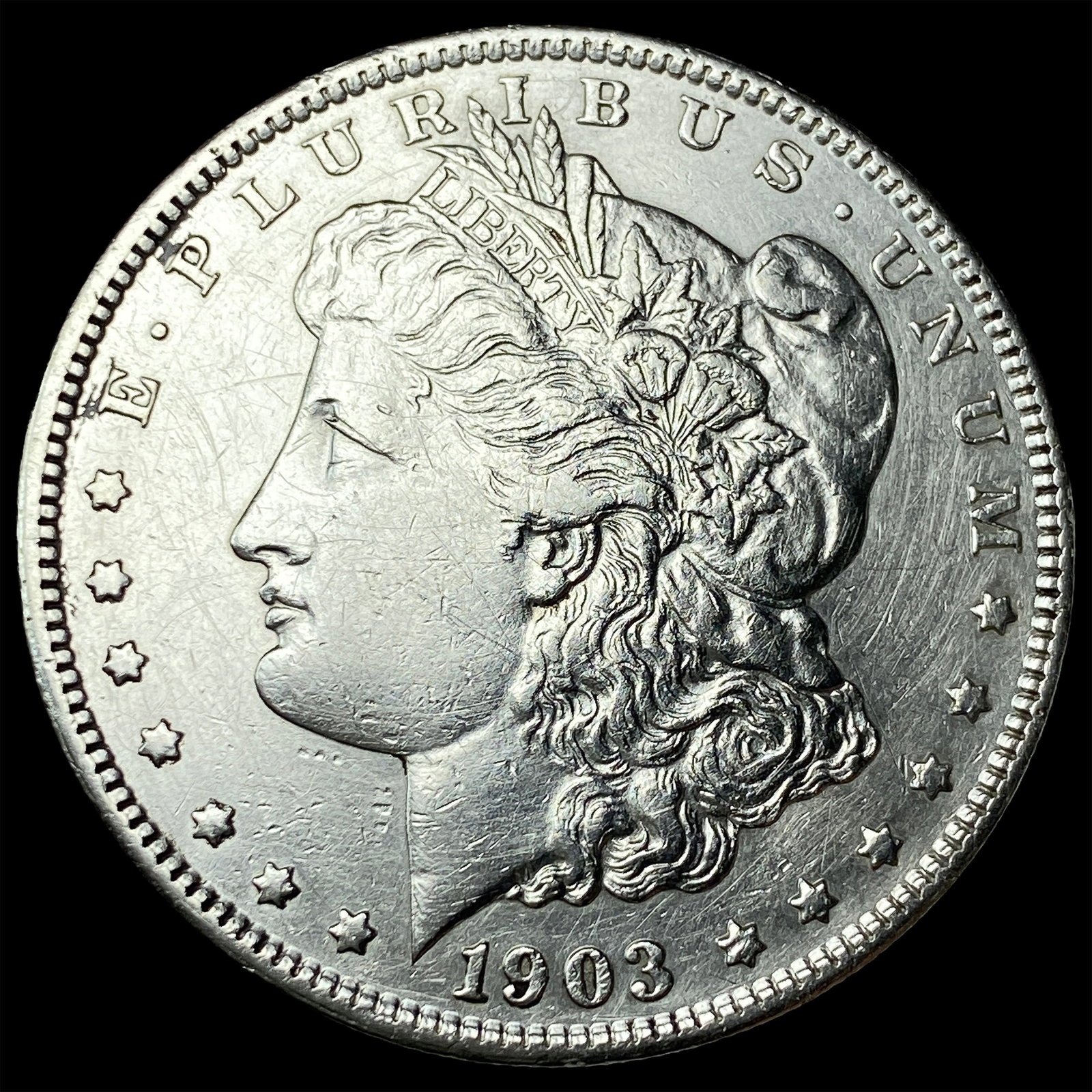 1903-S Silver Morgan Dollar CLOSELY UNCIRCULATED (1 of 2)