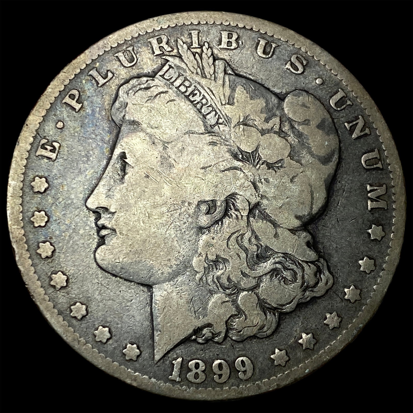 1899-O Micro O Morgan Silver Dollar NICELY CIRCULATED (1 of 2)