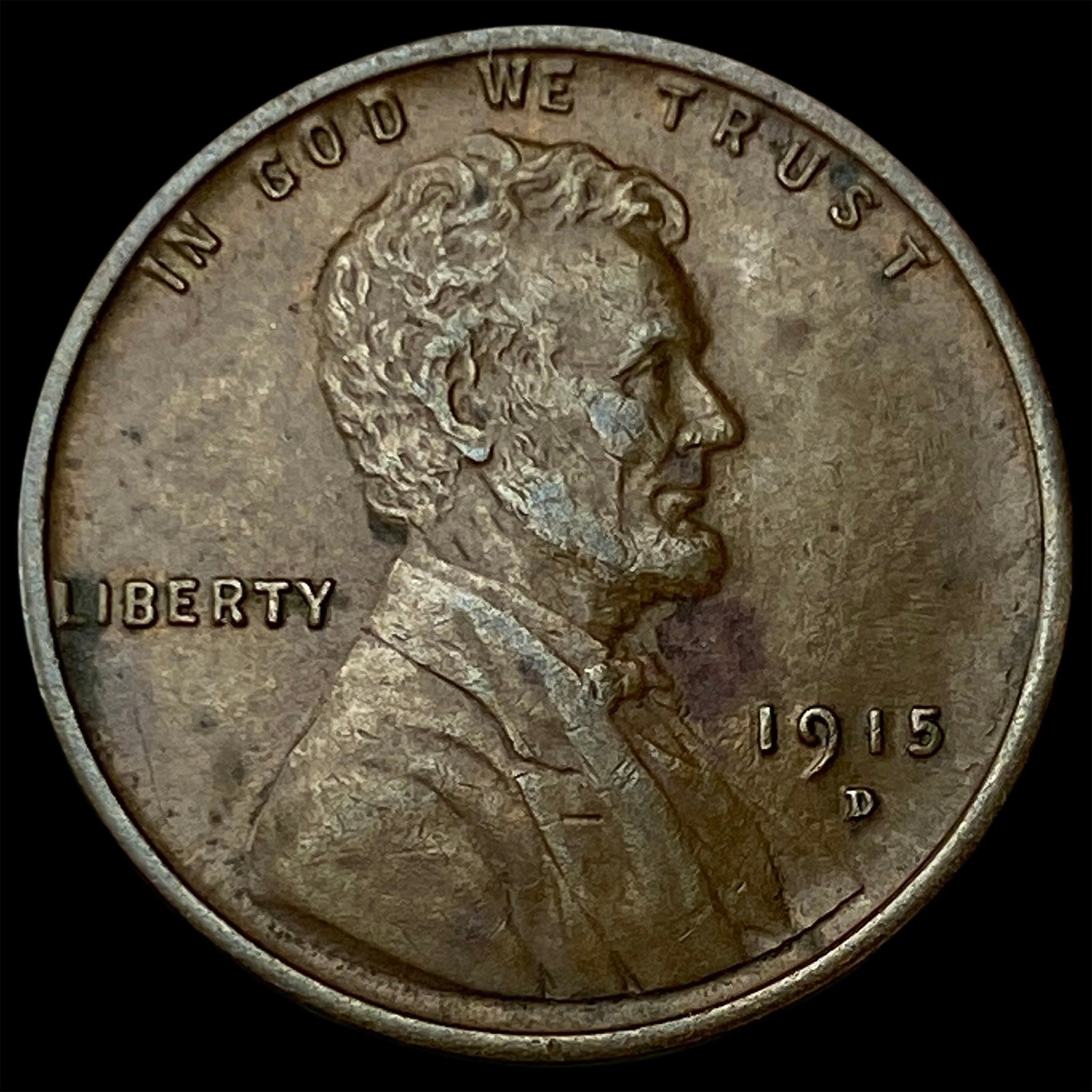 1915-D Lincoln Wheat Cent CLOSELY UNCIRCULATED (1 of 2)
