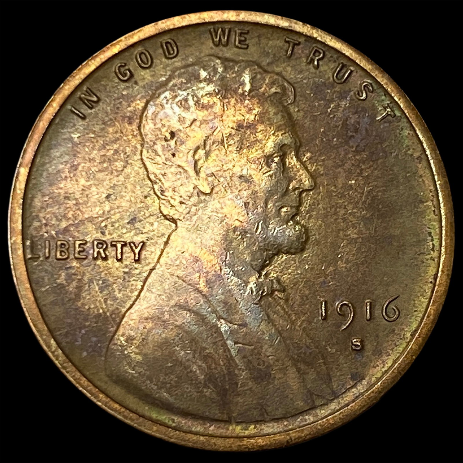1916-S Lincoln Wheat Cent UNCIRCULATED: 1916-S Lincoln Wheat Cent UNCIRCULATED