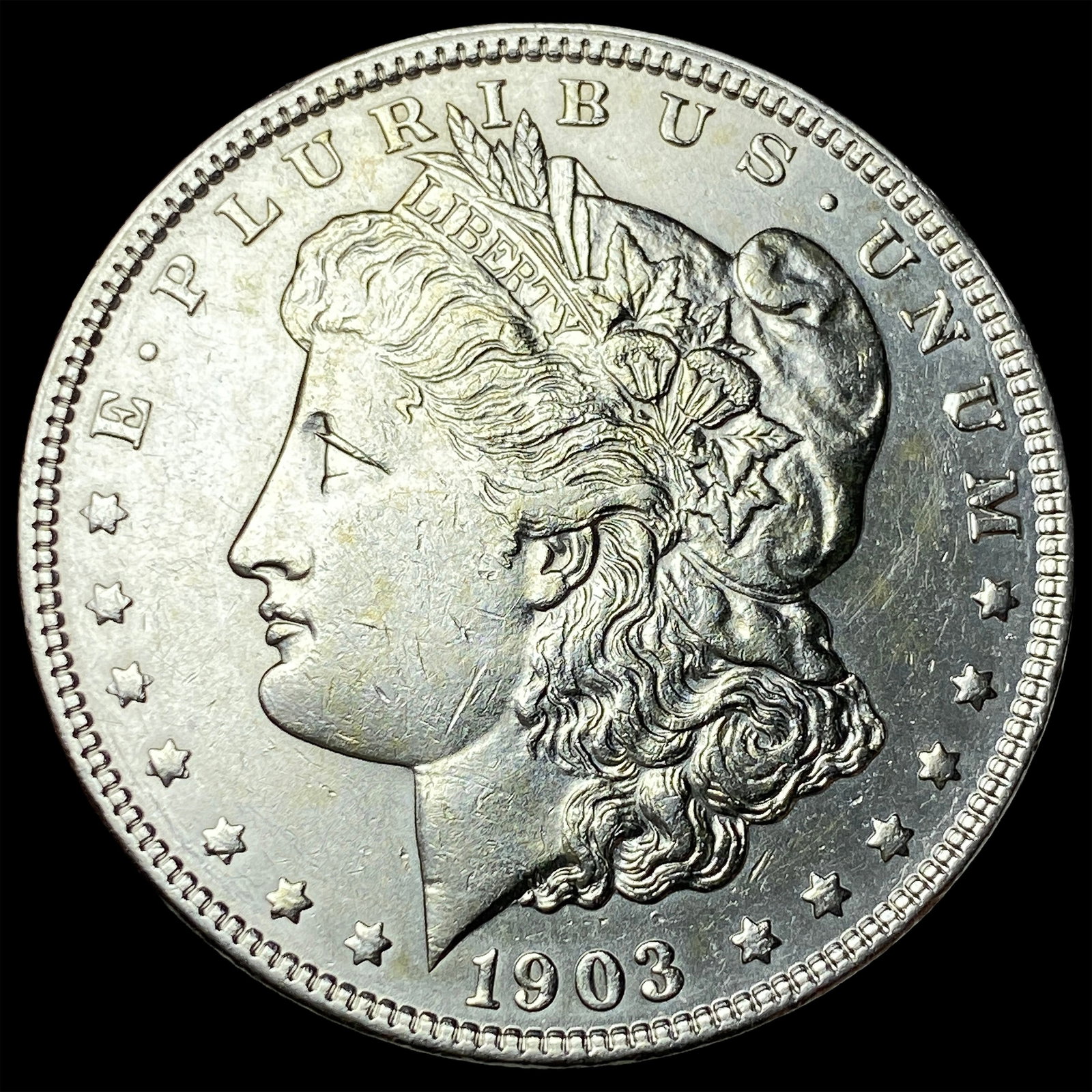 1903 Silver Morgan Dollar CLOSELY UNCIRCULATED: 1903 Silver Morgan Dollar CLOSELY UNCIRCULATED