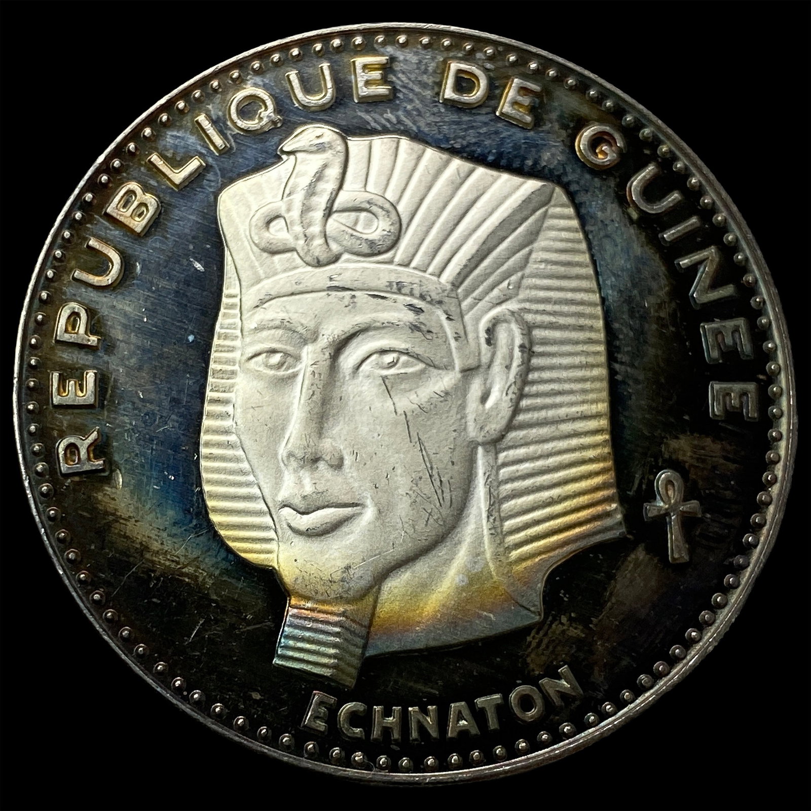 1970 Guinea Silver 500 Francs GEM PROOF (1 of 2)