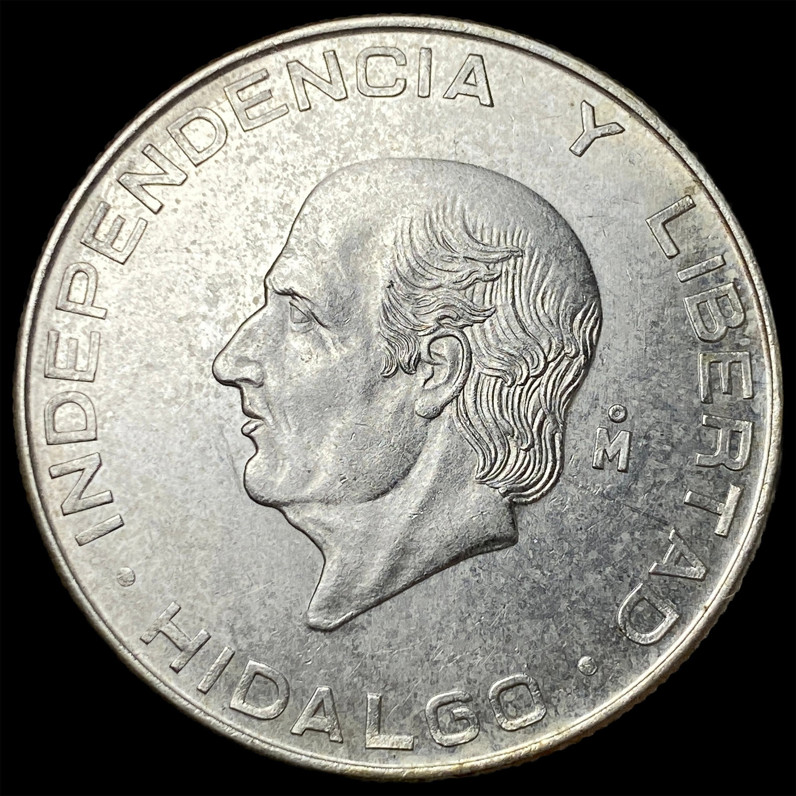 1955 Mexico Silver 5 Pesos UNCIRCULATED: 1955 Mexico Silver 5 Pesos UNCIRCULATED