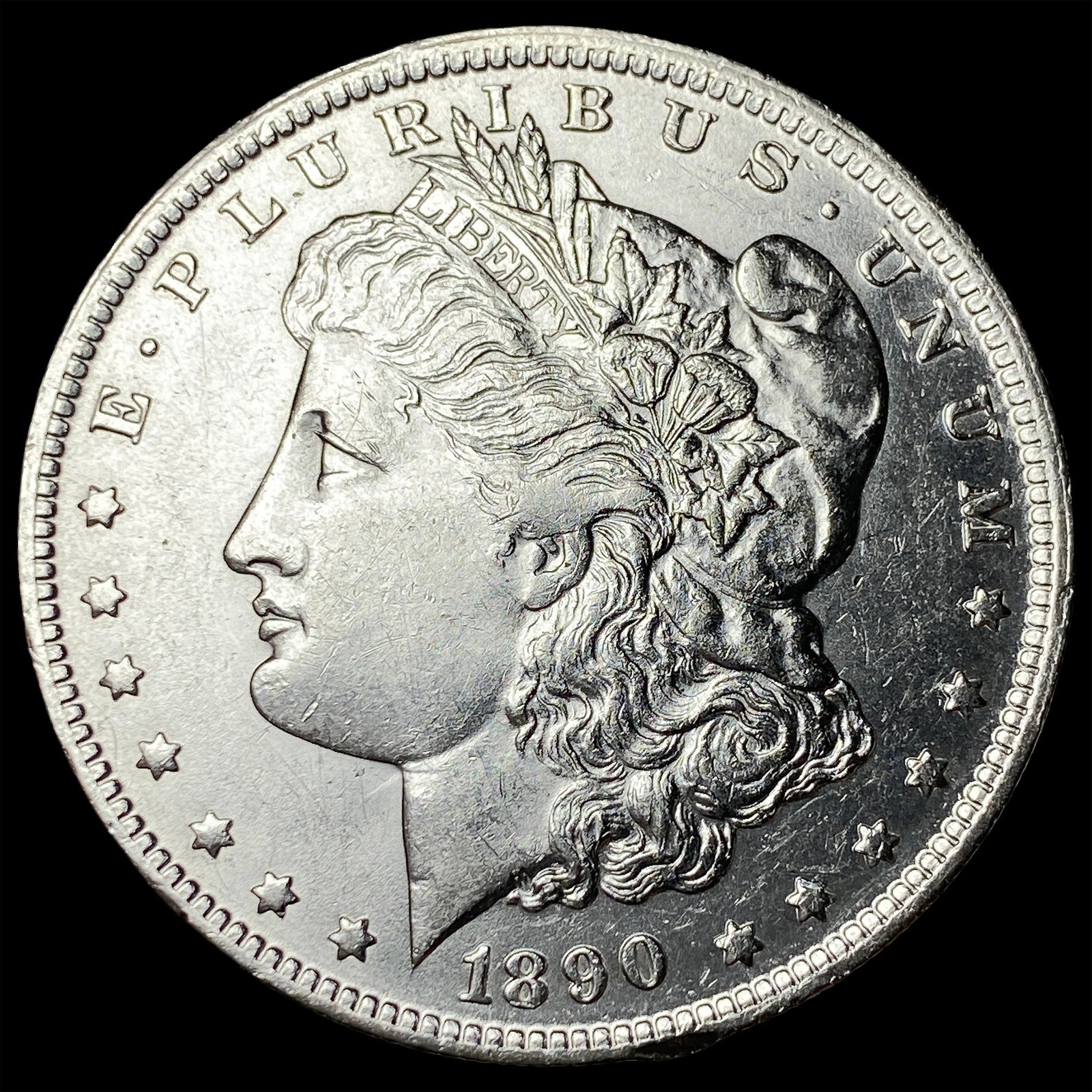 1890-O Morgan Silver Dollar CHOICE AU (1 of 2)