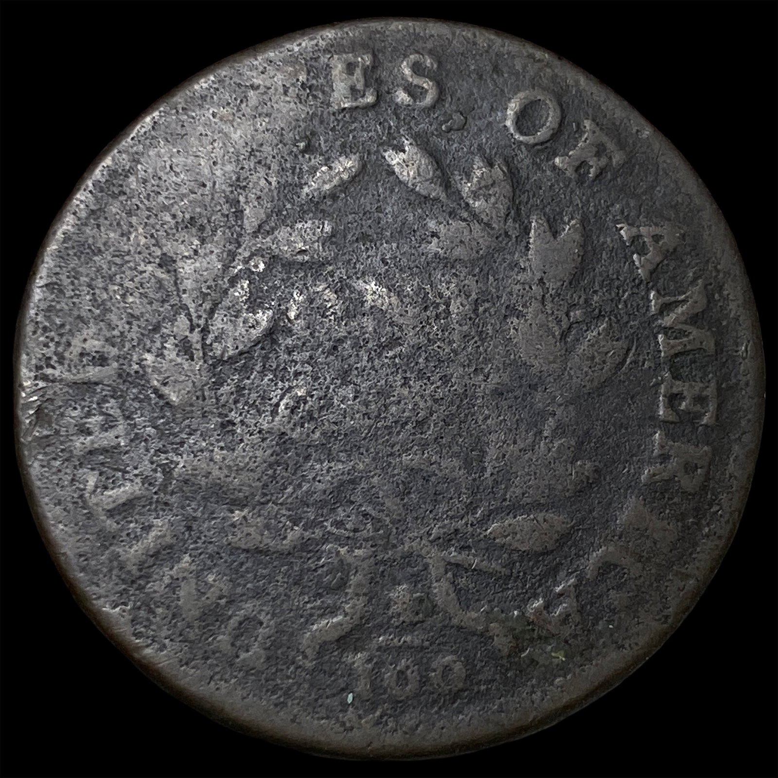 1800 Draped Bust Large Cent NICELY CIRCULATED - 2