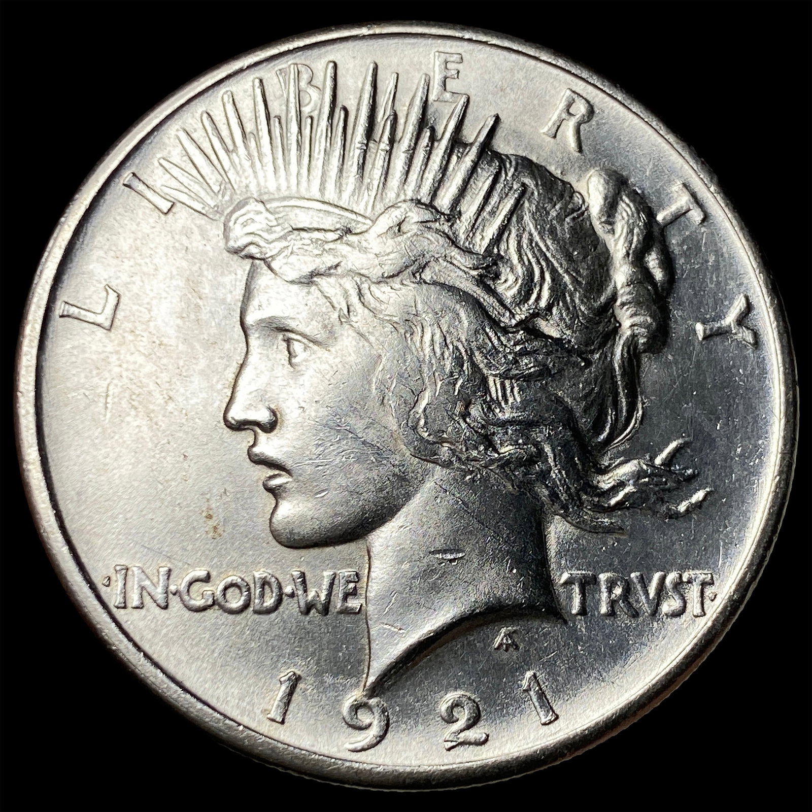 1921 Silver Peace Dollar UNCIRCULATED (1 of 2)