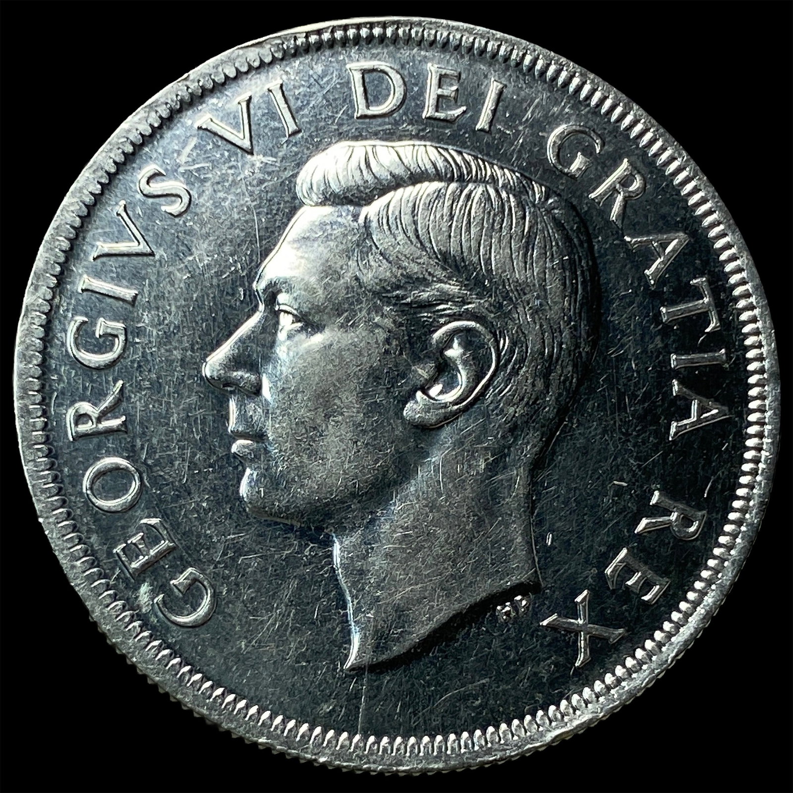 1950 Canada Silver Dollar CLOSELY UNCIRCULATED: 1950 Canada Silver Dollar CLOSELY UNCIRCULATED
