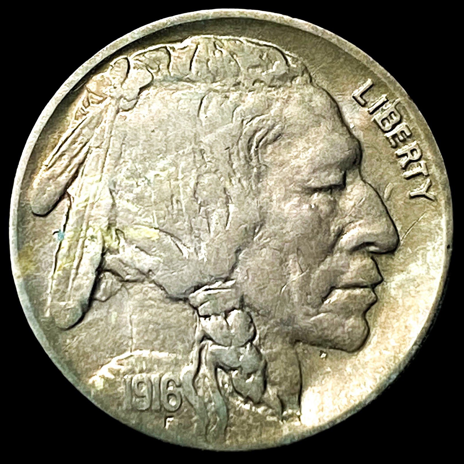 1916-D Buffalo Nickel CLOSELY UNCIRCULATED (1 of 2)