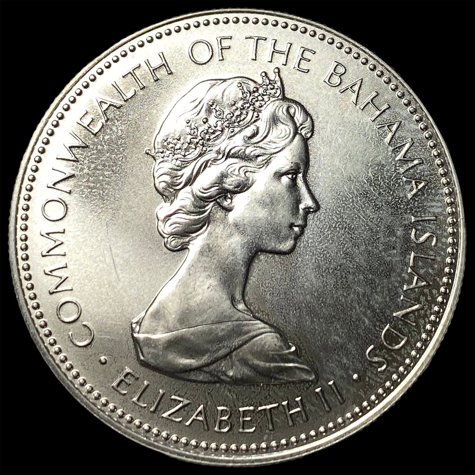 1972 Bahmas Silver Dollar KM 22: 1972 Bahmas Silver Dollar KM 22