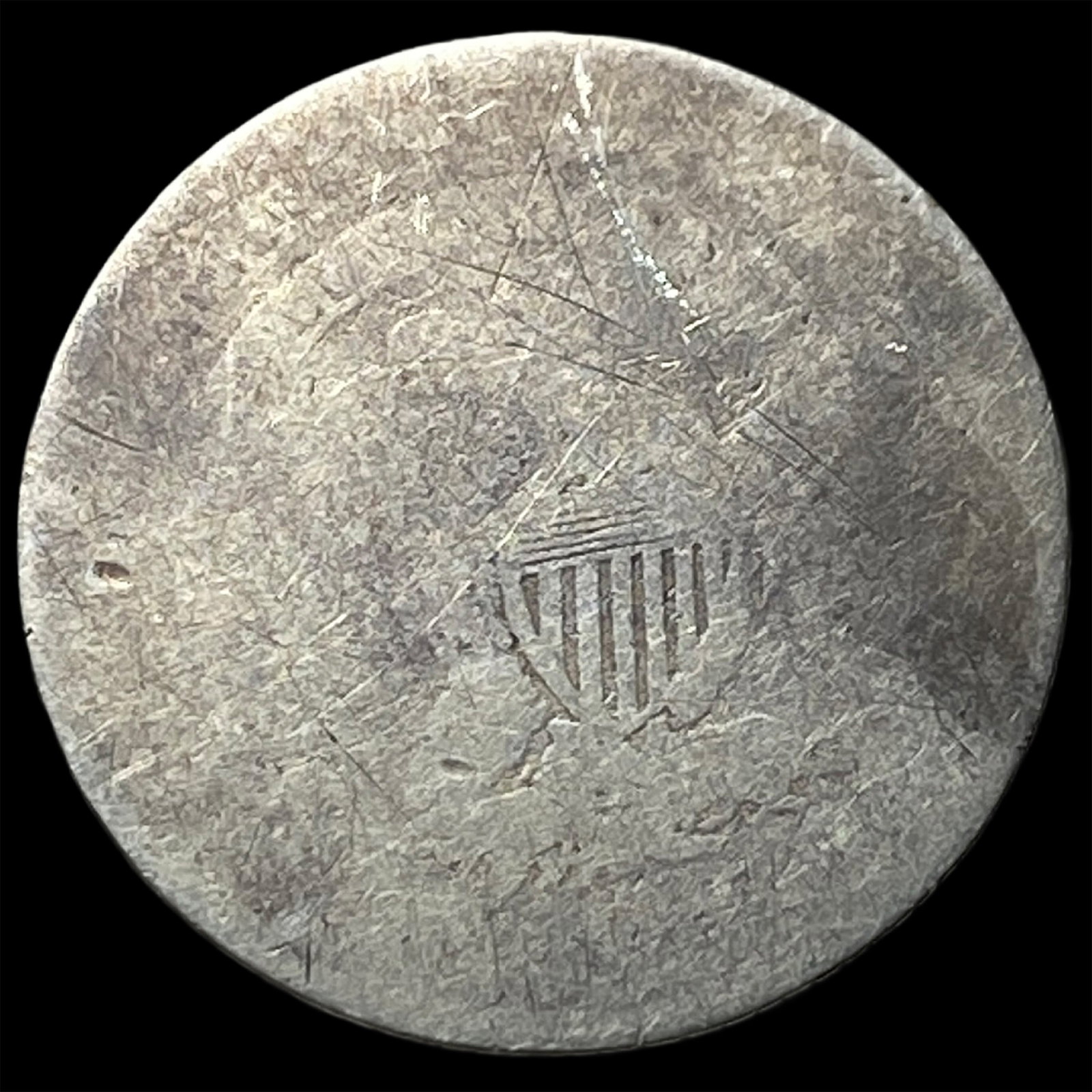 1823 Capped Bust Silver Dime NICELY CIRCULATED - 2