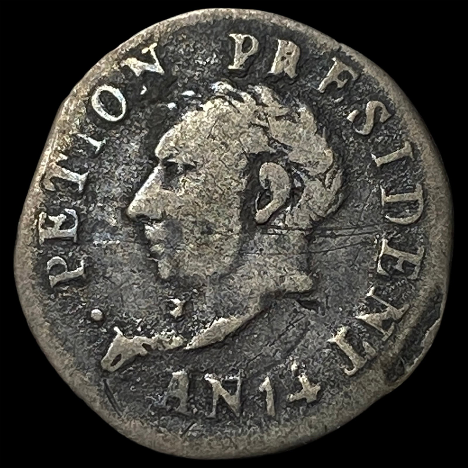 1817 Haiti Silver 12 Centimes (1 of 2)