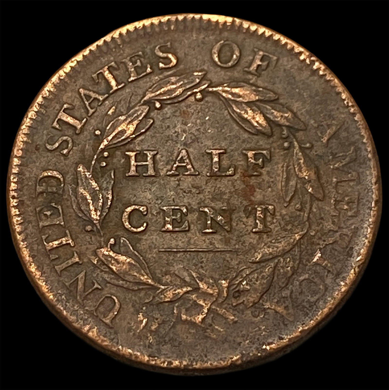 1809 Classic Head Half Cent CLOSELY UNCIRCULATED - 2