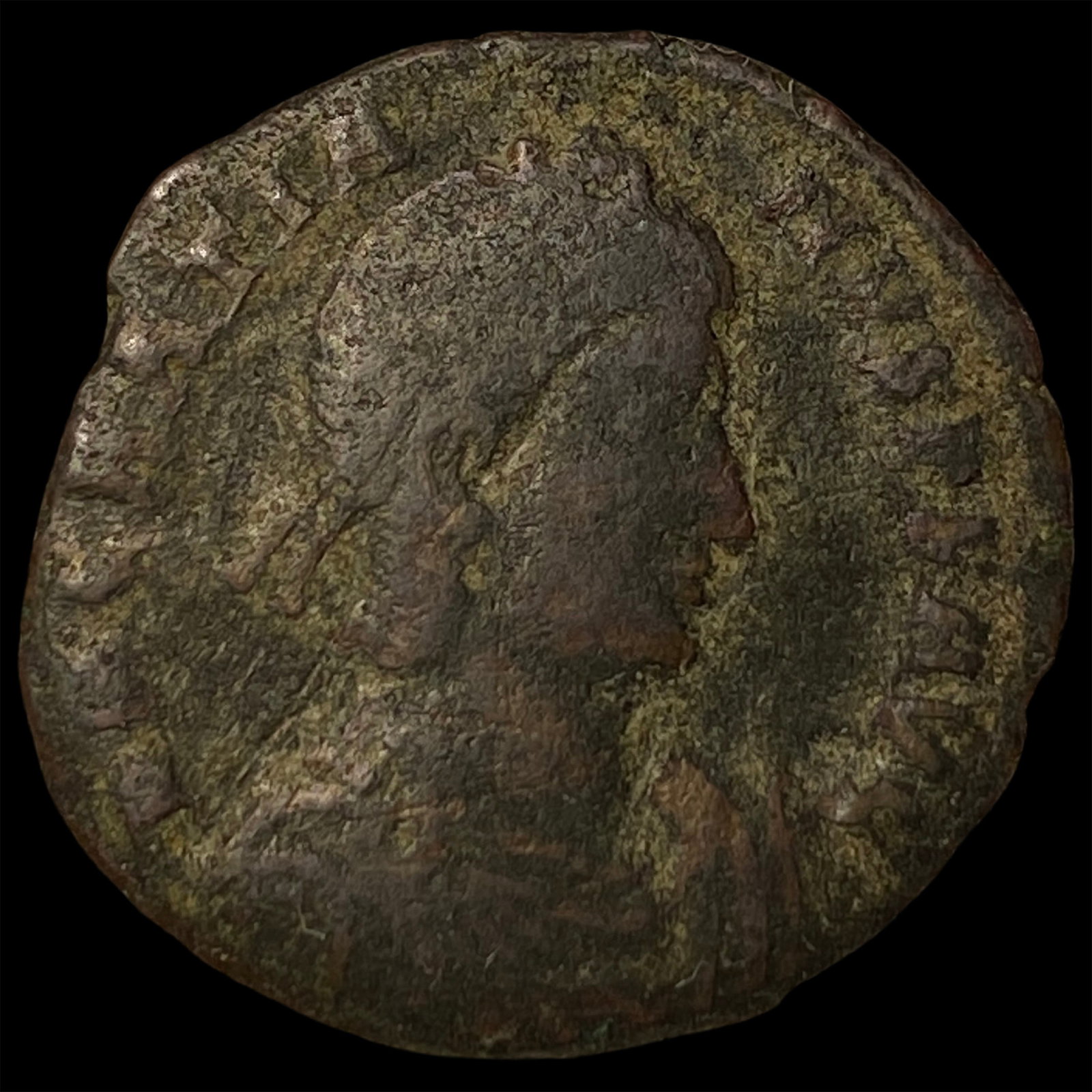Roman Flavius Gratianus 367-383 Bronze AE II: Roman Flavius Gratianus 367-383 Bronze AE II