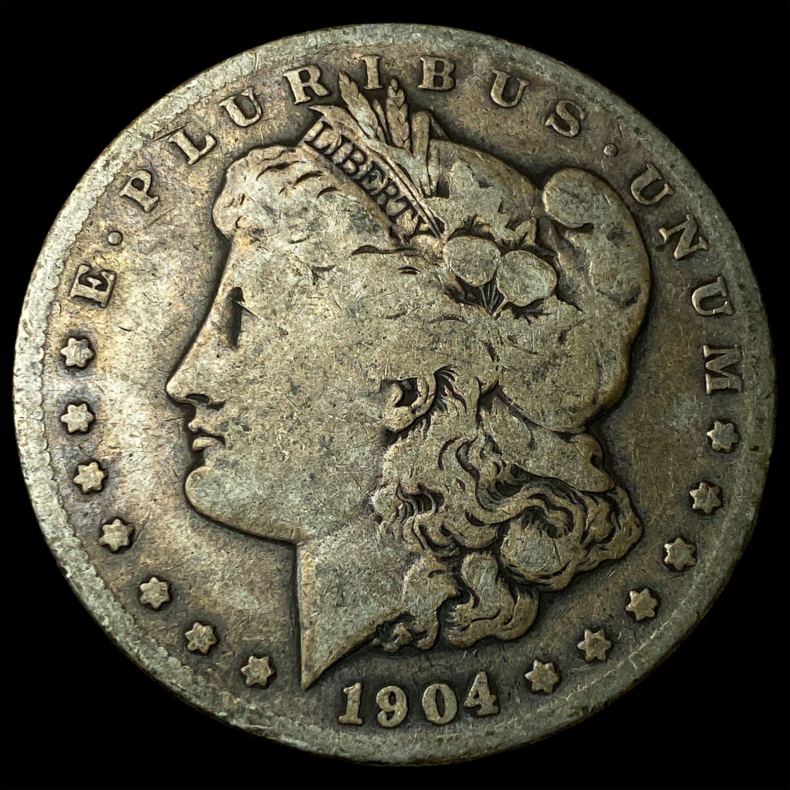 1904-S Silver Morgan Dollar NICELY CIRCULATED: 1904-S Silver Morgan Dollar NICELY CIRCULATED