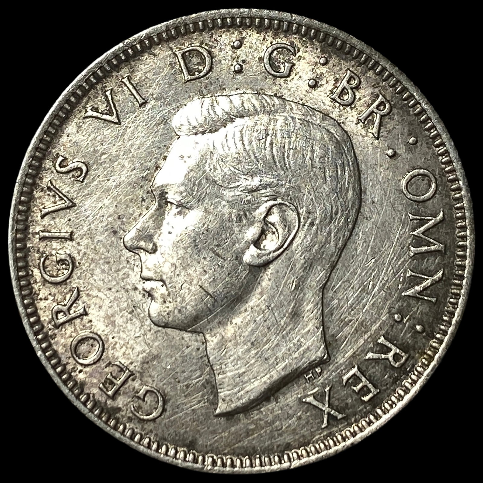 1944 Great Britain SIlver 2 Shilling: 1944 Great Britain SIlver 2 Shilling