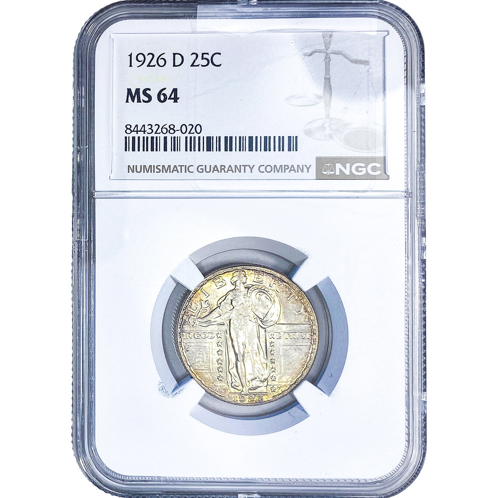 1926-D Standing Liberty Quarter NGC MS64 (1 of 2)