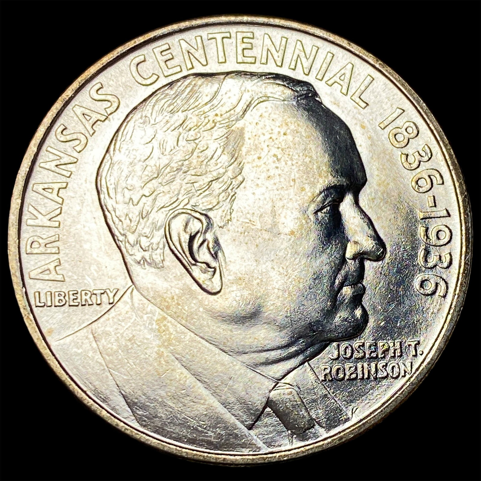 1936 Silver Arkansas Centennial Half Dollar GEM BU (1 of 2)