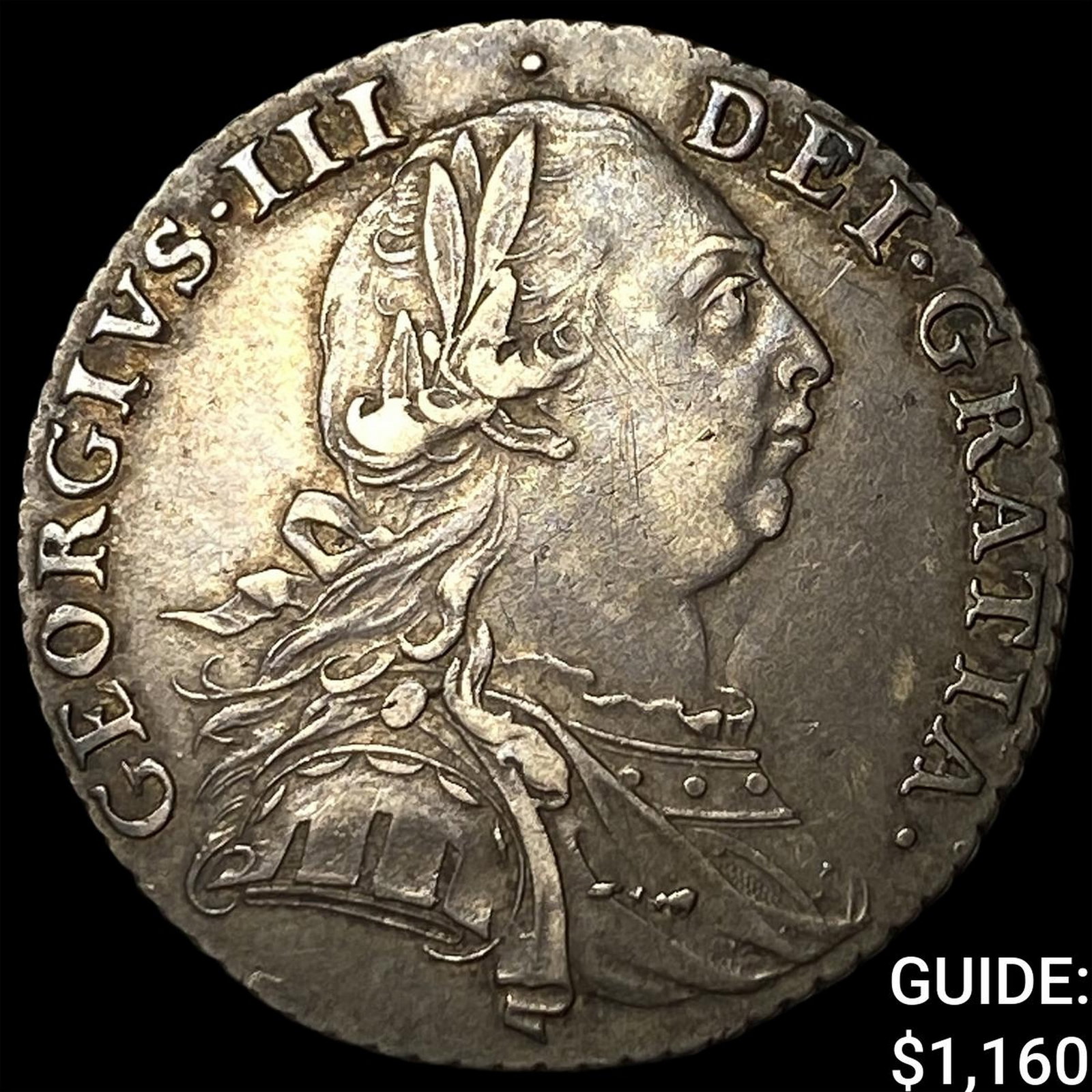 1787 Great Britain Silver 2 Shilling (1 of 2)