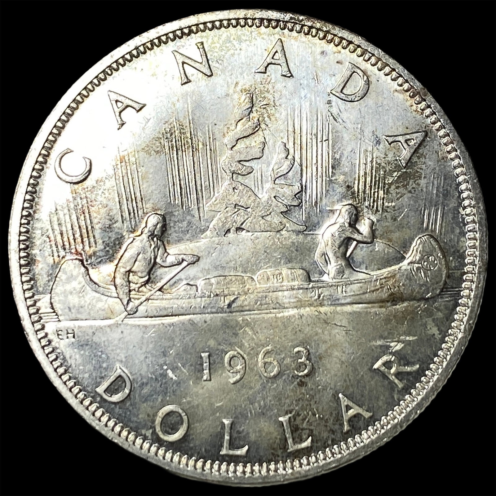 1963 Canada Silver Dollar - 2