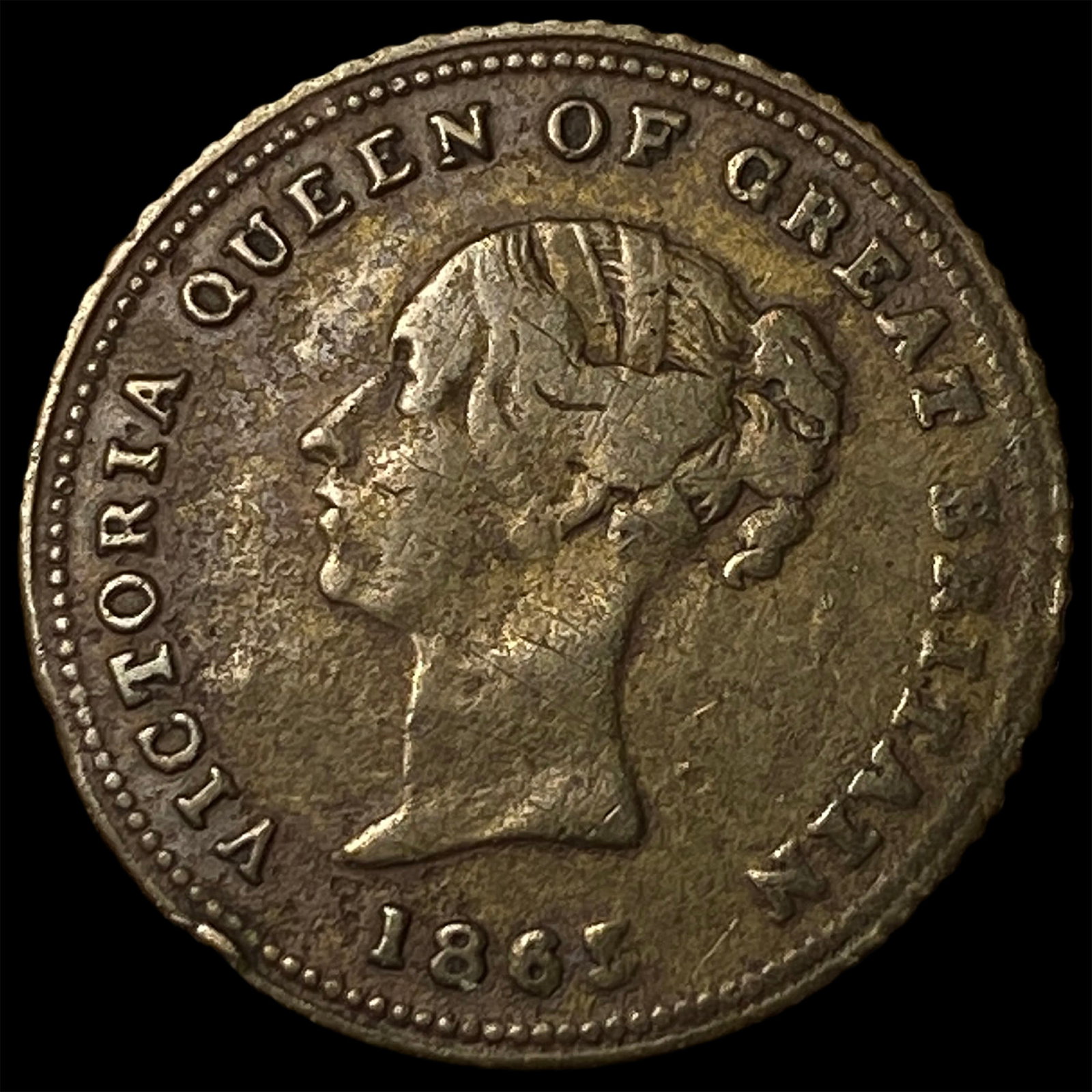 1842 G. Brit. Brass Half Sovereign-Prince of Wales: 1842 G. Brit. Brass Half Sovereign-Prince of Wales