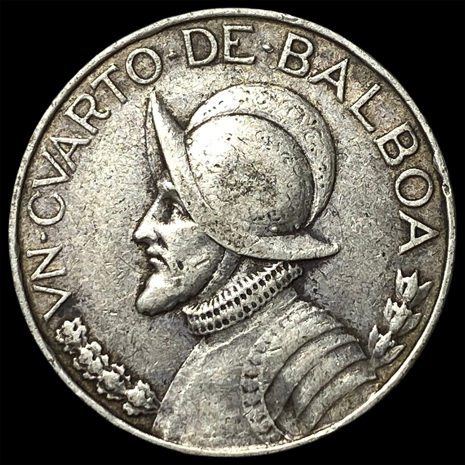 1947 Panama Silver 1/4 Balboa (1 of 2)