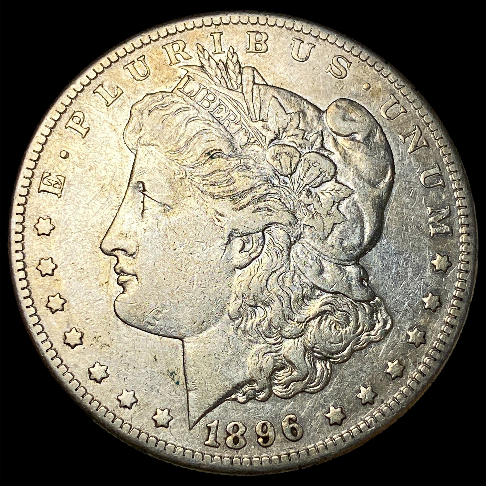 1896-S Silver Morgan Dollar CLOSELY UNCIRCULATED: 1896-S Silver Morgan Dollar CLOSELY UNCIRCULATED
