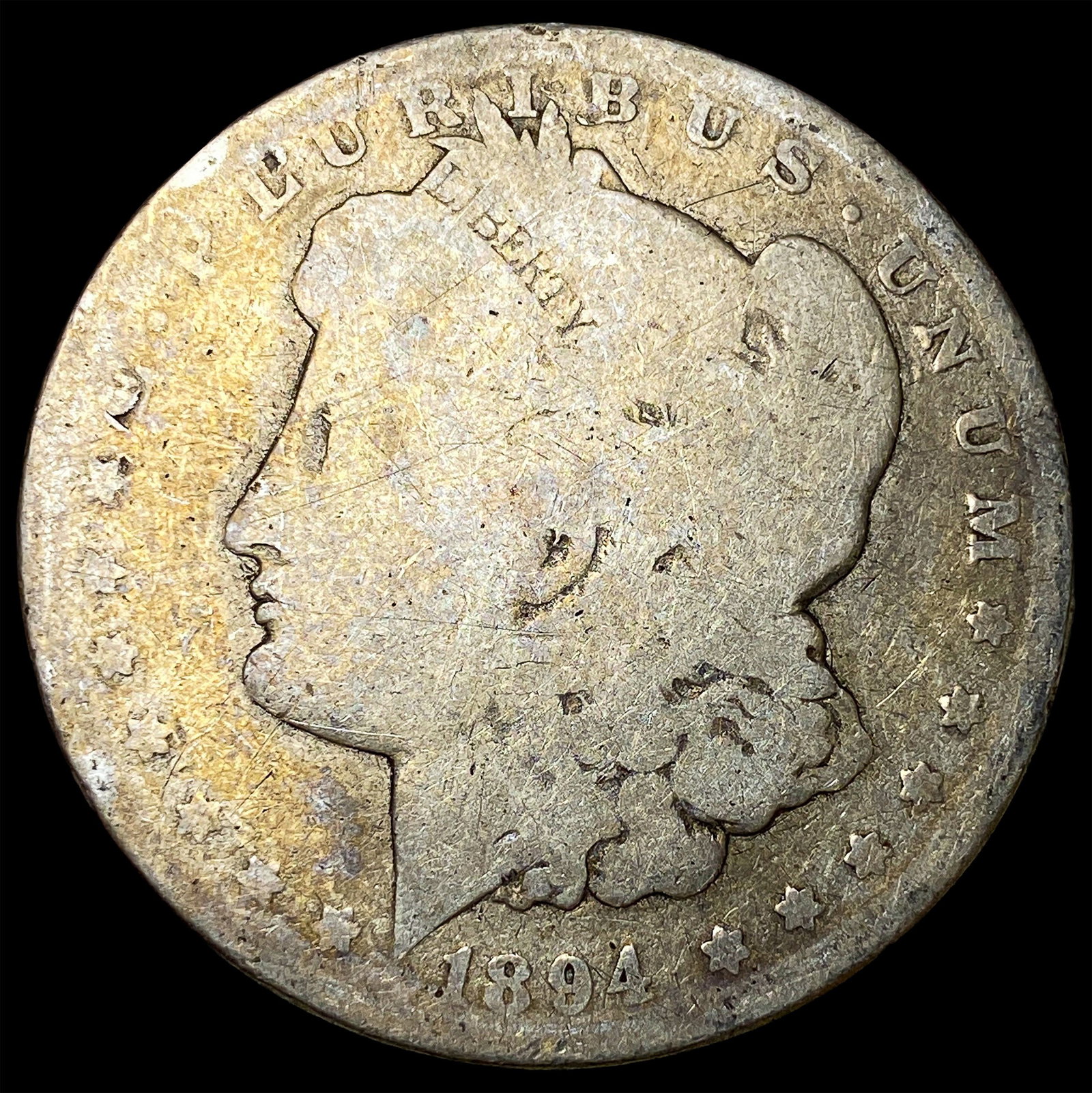 1894-O Silver Morgan Dollar NICELY CIRCULATED: 1894-O Silver Morgan Dollar NICELY CIRCULATED