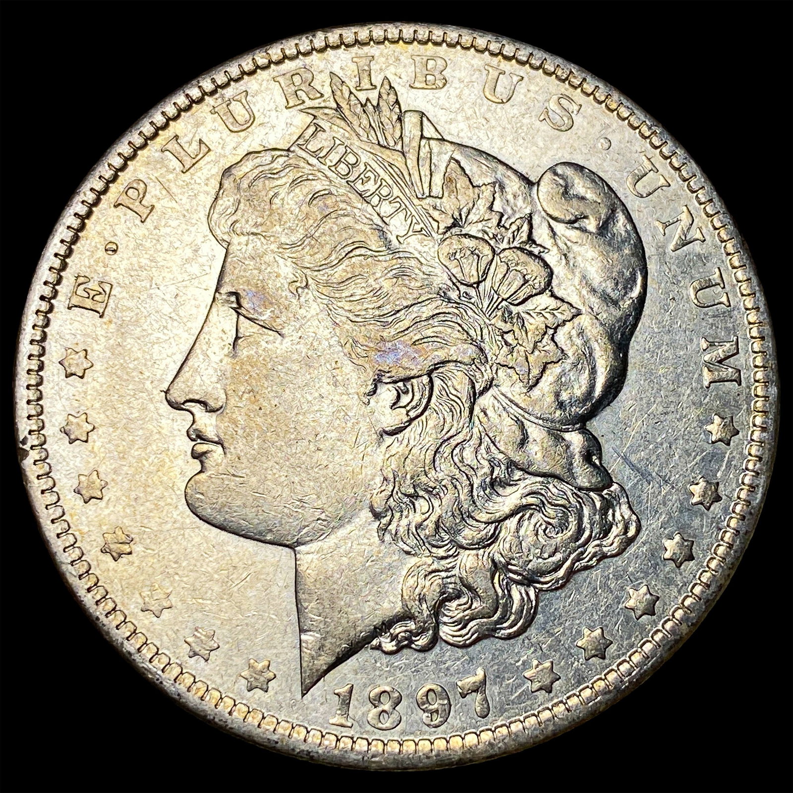 1897-O Silver Morgan Dollar LIGHTLY CIRCULATED: 1897-O Silver Morgan Dollar LIGHTLY CIRCULATED