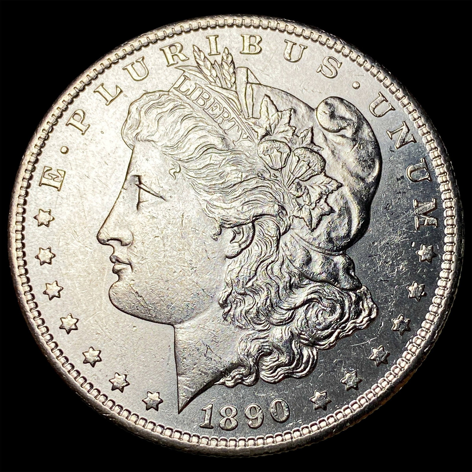 1890-S Silver Morgan Dollar CHOICE AU (1 of 2)