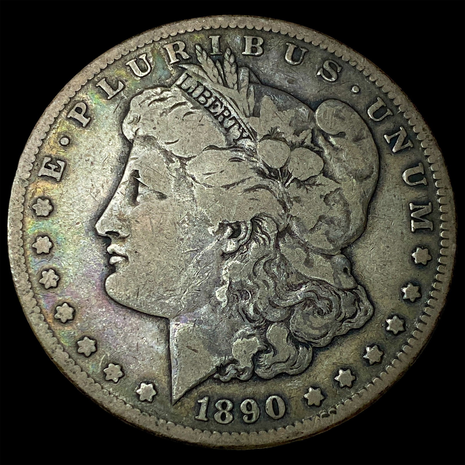 1890-CC Silver Morgan Dollar NICELY CIRCULATED: 1890-CC Silver Morgan Dollar NICELY CIRCULATED