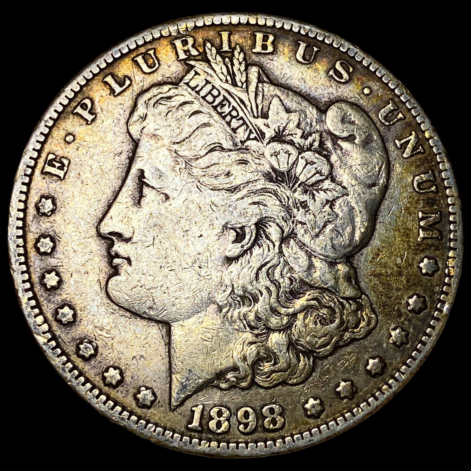 1898-S Silver Morgan Dollar NEARLY UNCIRCULATED: 1898-S Silver Morgan Dollar NEARLY UNCIRCULATED